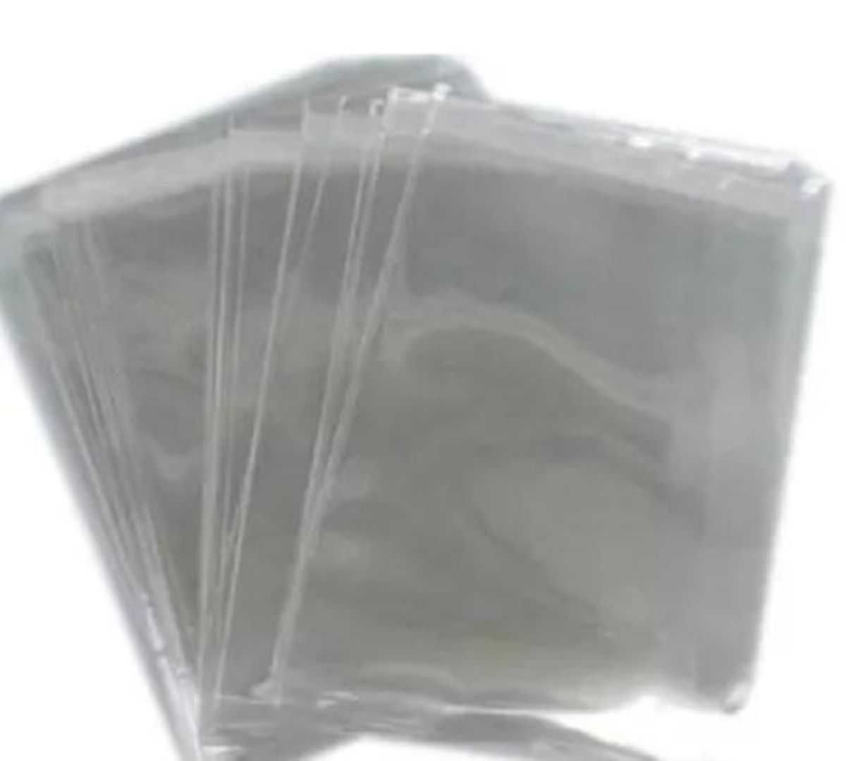A set of (50) transparent plastic bags - 55 x 40 cm - صفقات لمستلزمات  التعبئة والتغليف بسعر الجملة