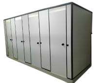 Stylam FRP 2100 mm Portable Toilet Cabin White_0