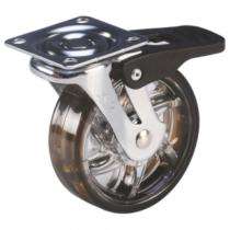 3 inch Polycarbonate Swivel Caster Wheel 25 kg_0