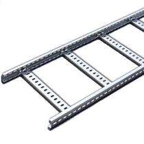Metal Polished Industrial Ladder Cable Trays 100 mm 700 mm 3.5 mm_0