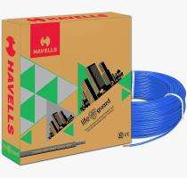 HAVELLS 1 sqmm FRLSH Electric Wire Blue 180 m_0