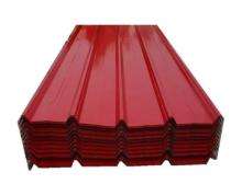 TATA Single Ribbed Trapezoidal Polycarbonate Roofing Sheet Colour Coated_0