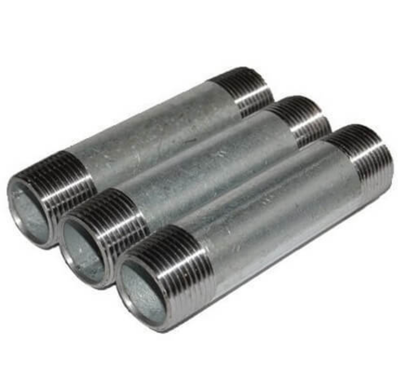 SIC Galvanized Iron Pipe Nipples 20 mm 4 inch_0