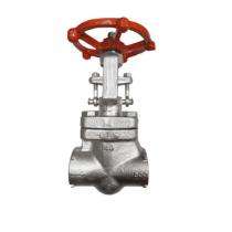 AT DN 80 mm Manual Forged Steel Gate Valves Threaded_0