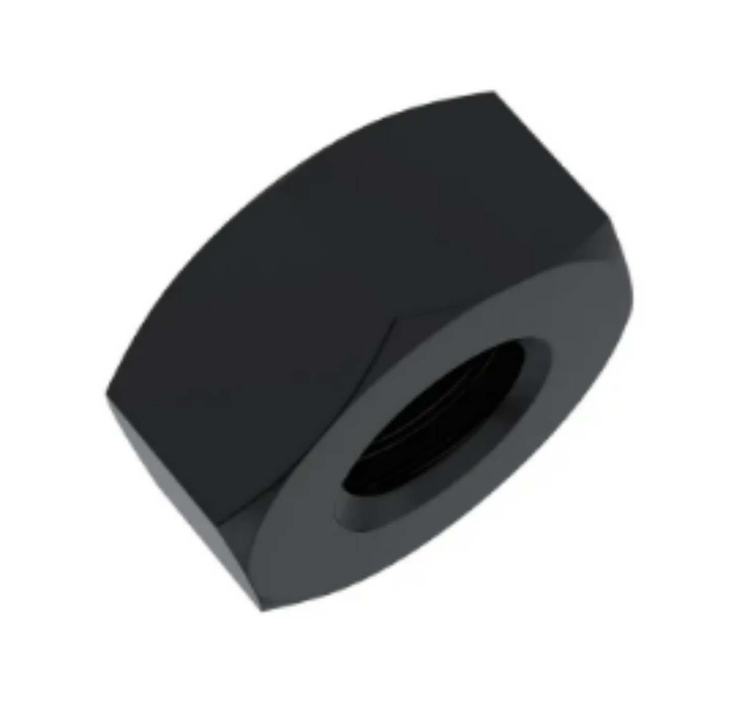 TVS 24 mm Hexagon Head Nuts High Tensile Steel 10 Black Oxide ISO_1