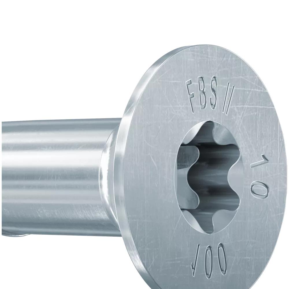 Fischer 10 mm Countersunk Concrete Screw 100 mm Zinc Plated_2
