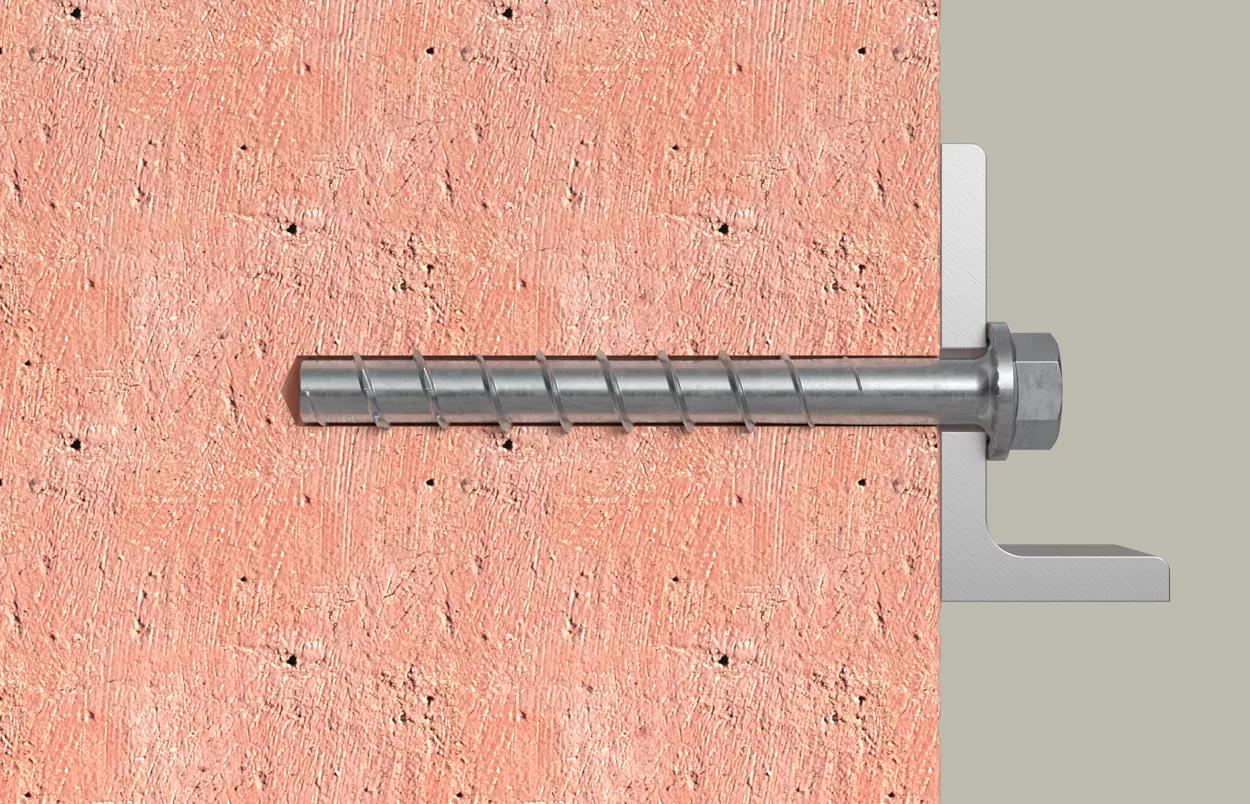 Fischer 12 mm Hexagonal Concrete Screw 110 mm Zinc Plated_3
