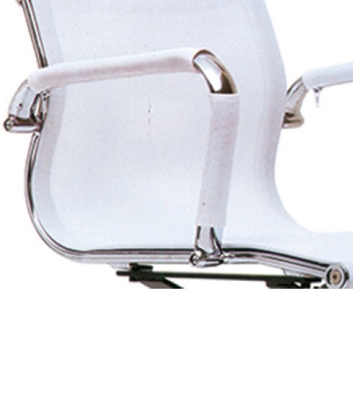 Neeman Revolving White 985 x 635 x 605 mm Mesh Office Chairs_2