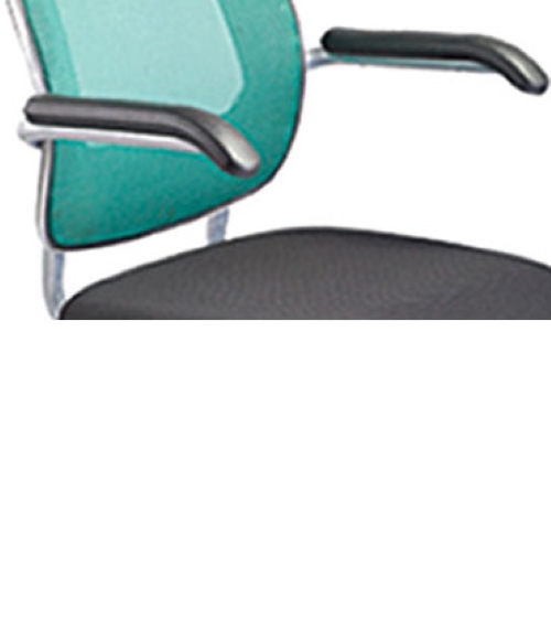 Neeman Revolving Black and Green 985 x 635 x 605 mm Metal Office Chairs_2