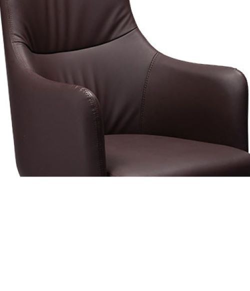 Neeman Revolving Brown 985 x 635 x 600 mm Wooden Office Chairs_2