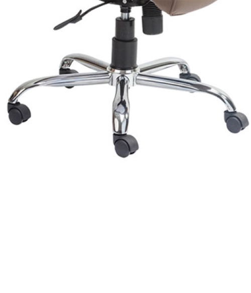 Neeman Revolving Beige 985 x 635 x 605 mm Polypropylene Office Chairs_1