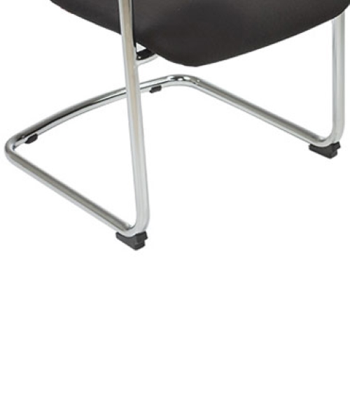 Neeman Fabric Black Student Flap Chair 580 x 480 x 420 mm_1