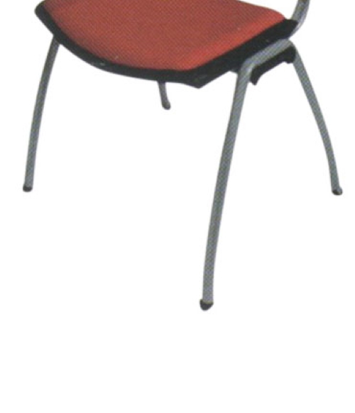 Neeman Fabric Black and Brown Student Flap Chair 580 x 480 x 420 mm_1