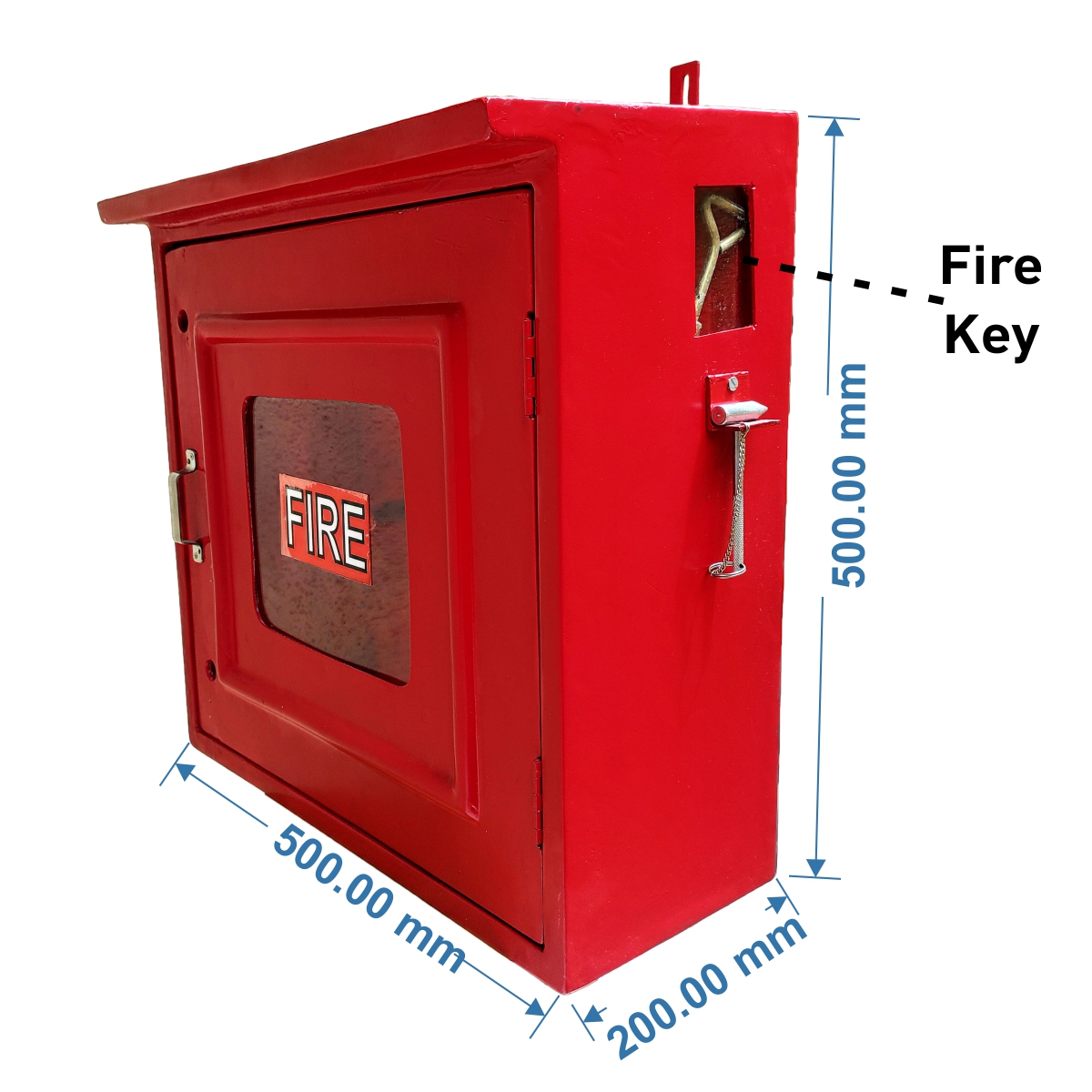 Being Safe FRP Single Door Fire Hose Cabinet 675 x 425 x 250 mm Hose Box 15 m_2