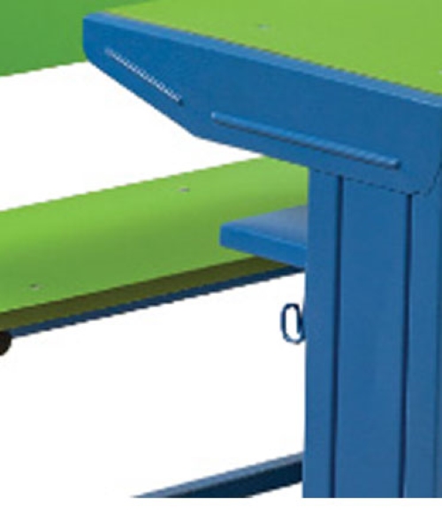 Neeman Mild Steel 2 Seater Student Bench Desk_2