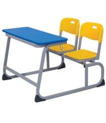Neeman Pre Laminated Particle Board 2 Seater Student Bench Desk_0