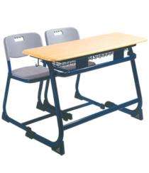 Neeman Pre Laminated Particle Board 2 Seater Student Bench Desk_0