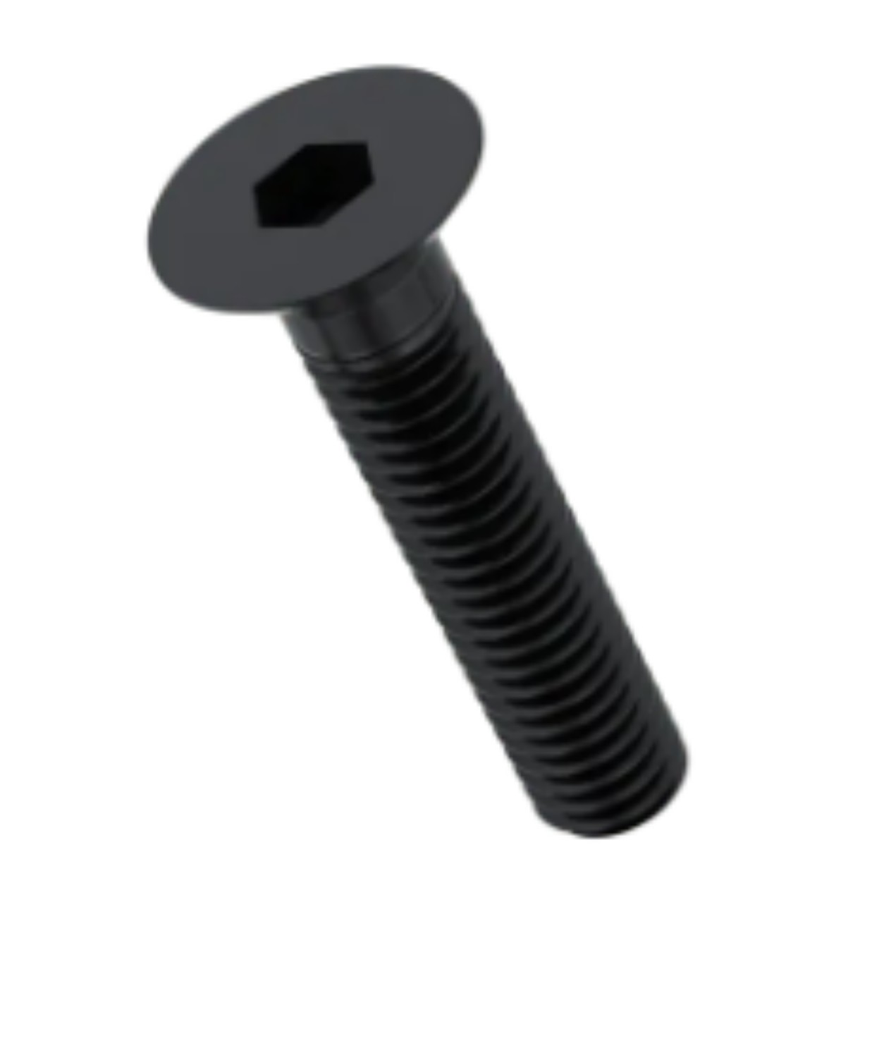TVS M12 x 45 Allen CSK Hex Socket Head Screw 12.9 ISO 4014 Black Oxide_2