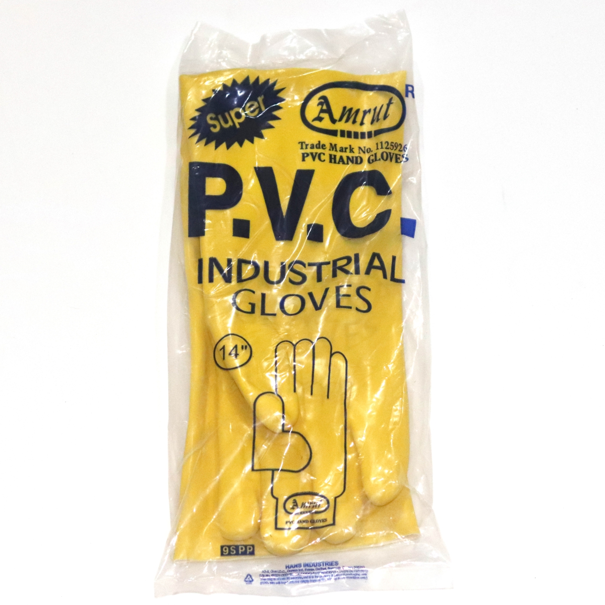 Amrut PVC Hand Glove 14 inch Household,Oil Chemical_2
