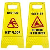 Warning Signages 200 x 400 mm Floor Stand Plastic_0