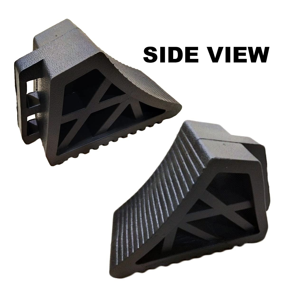 Being Safe 460 mm Plastic Wheel Chock A002 Black_2