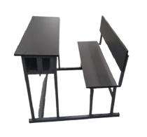 Mild Steel 3 Seater Student Bench Desk 6 x 2 x 3 ft_0