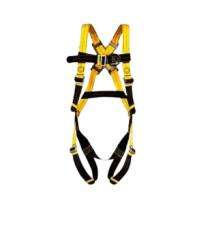 Polyester Full Body Simple Hook Single Rope Safety Harness M_0