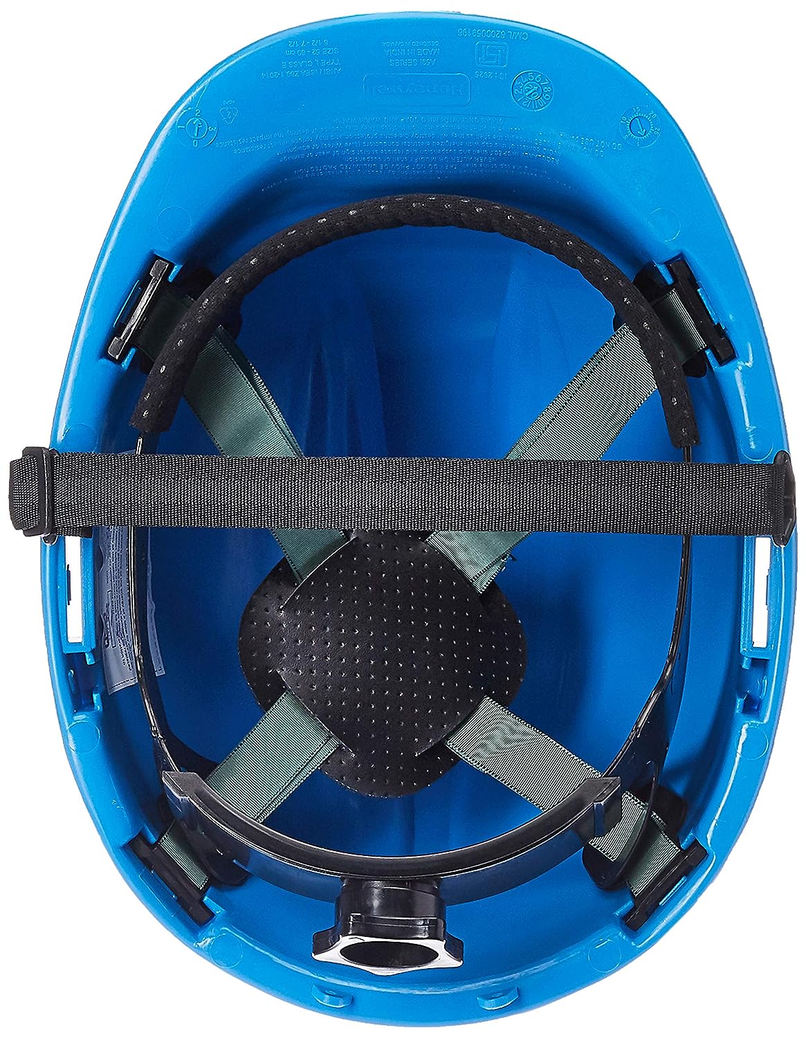 Honeywell HDPE Sky Blue Air Ventilated Safety Helmets A59IR070000_2
