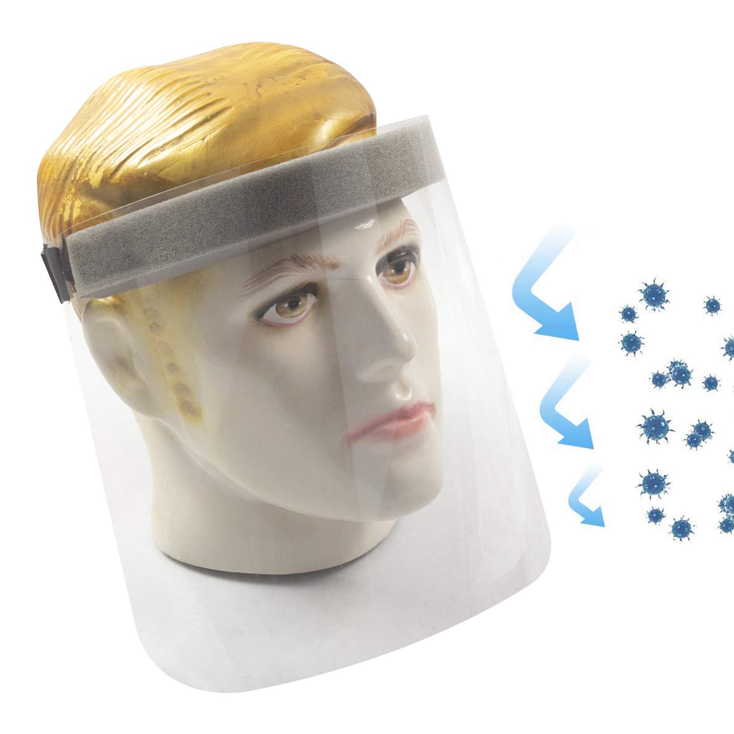 Honeywell Polycarbonate Medium Face Shield Visors HFS-MED200 Clear_1
