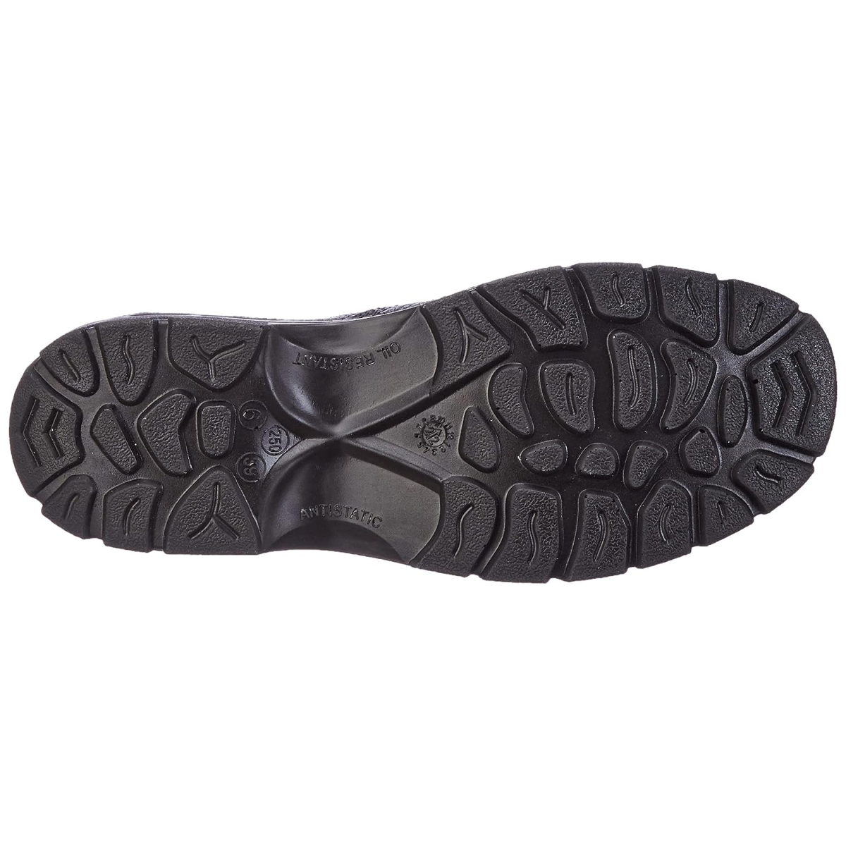 TIGER Real Leather Steel Toe Safety Shoes Black_3