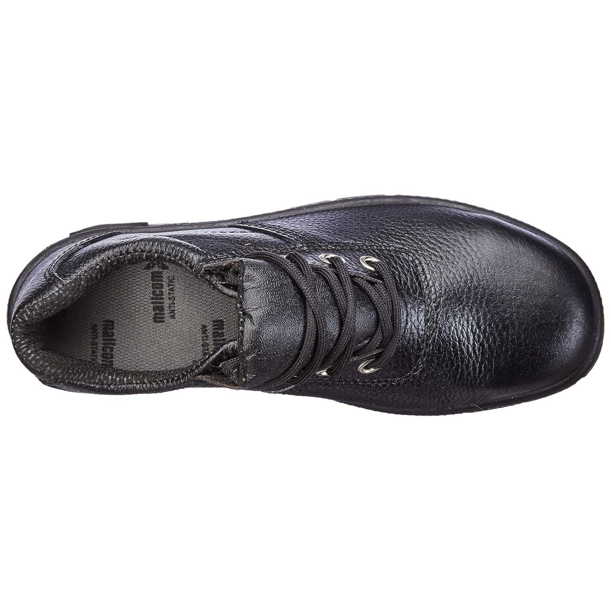 TIGER Real Leather Steel Toe Safety Shoes Black_4