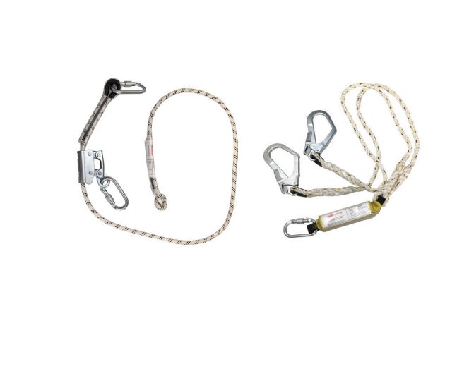 Honeywell Polyester Full Body Double Rope Scaffold Hook Safety Harness Standard_1
