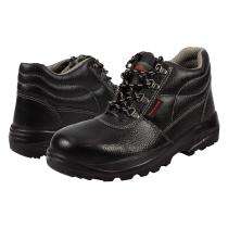IMPACT by Honeywell HS200X Leather Steel Toe Safety Shoes Black_0