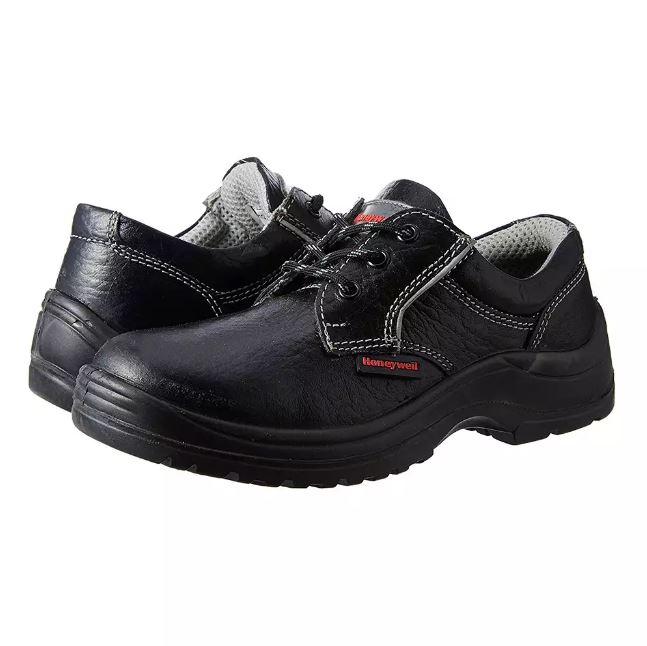 Buy Honeywell HS100X Leather Steel Toe Safety Shoes Black online at