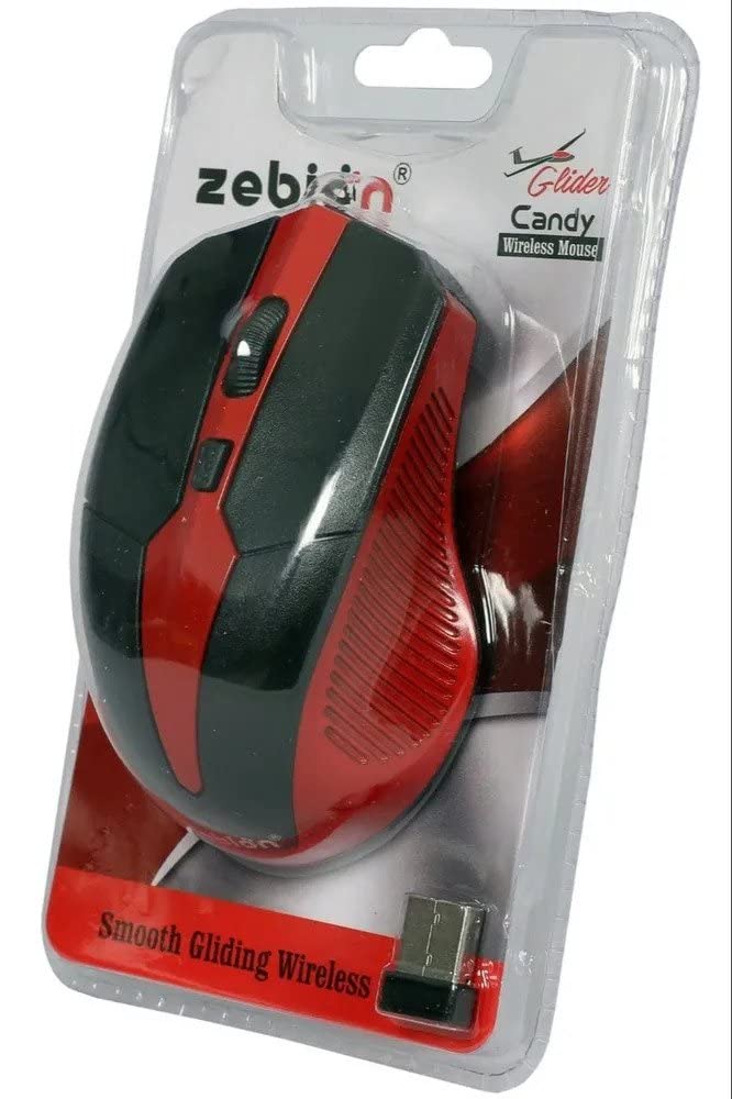 Zebion Mouse Wireless Optical 13 x 7.4 x 3.6 cm_2