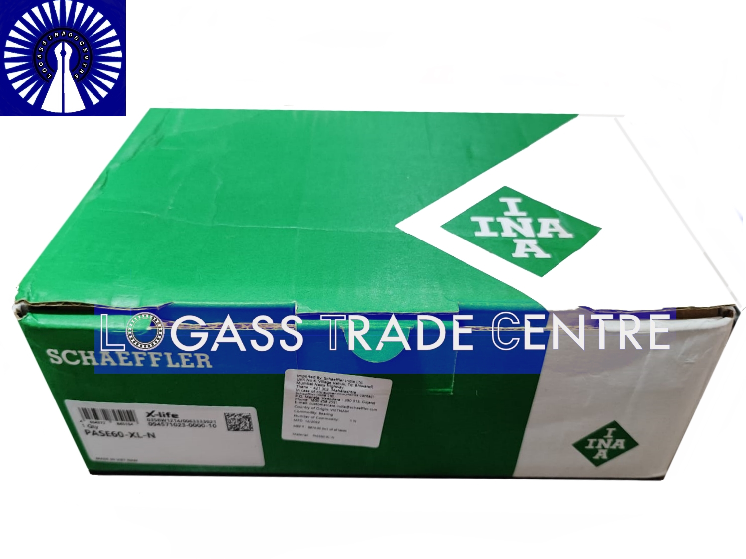 SCHAEFFLER 60 mm Pillow Block Bearing Unit PASE60 XL-N Cast Iron_1