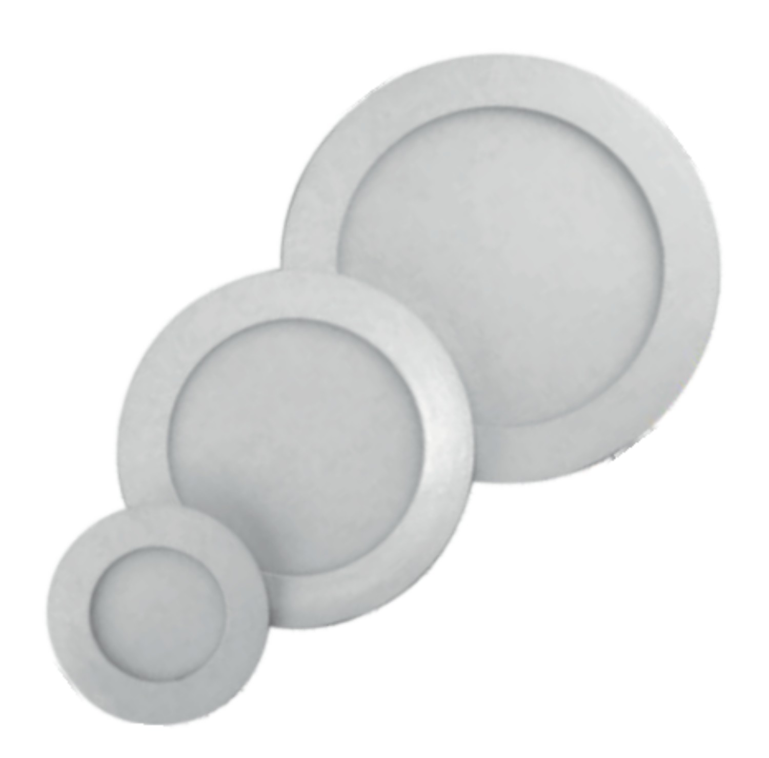 UNICOR 22 W Round Natural White 200 mm LED Panel Lights Recessed Mounted_1