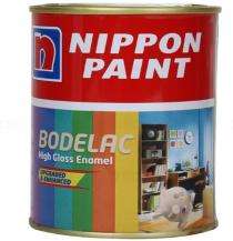 NIPPON PAINT Soft Sheen Oil Based Black Enamel Paints_0