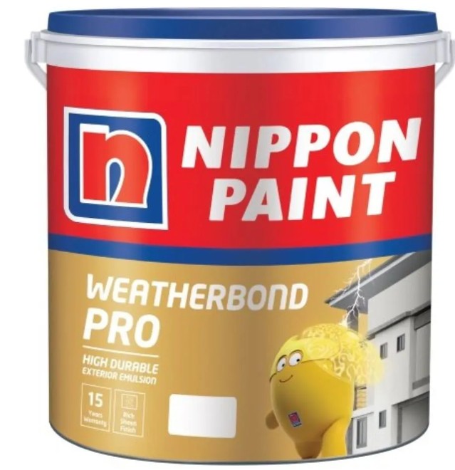 NIPPON PAINT White Exterior Emulsion Paints 1 L_0