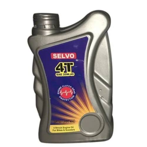 SELVO All Climate Advanced Synthetic Bike Engine Oil 0.9 L Can_0