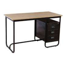 Neeman Computer Office Tables Beige and Black PLPB_0