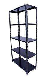 ISR Mild Steel Angle Frame 5 Layers Industrial Racks 10 ft 1200 x 600 mm_0