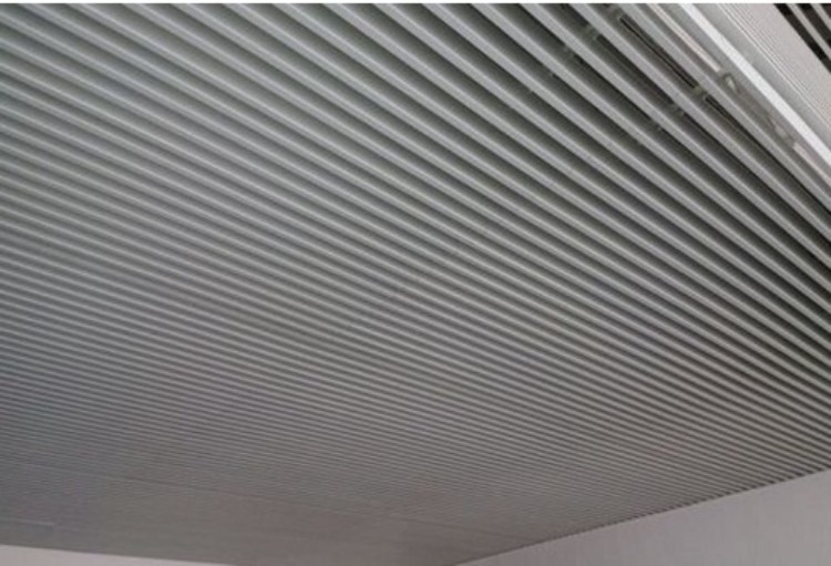 DMC Baffle White Aluminium False Ceiling 75 x 75 mm_1
