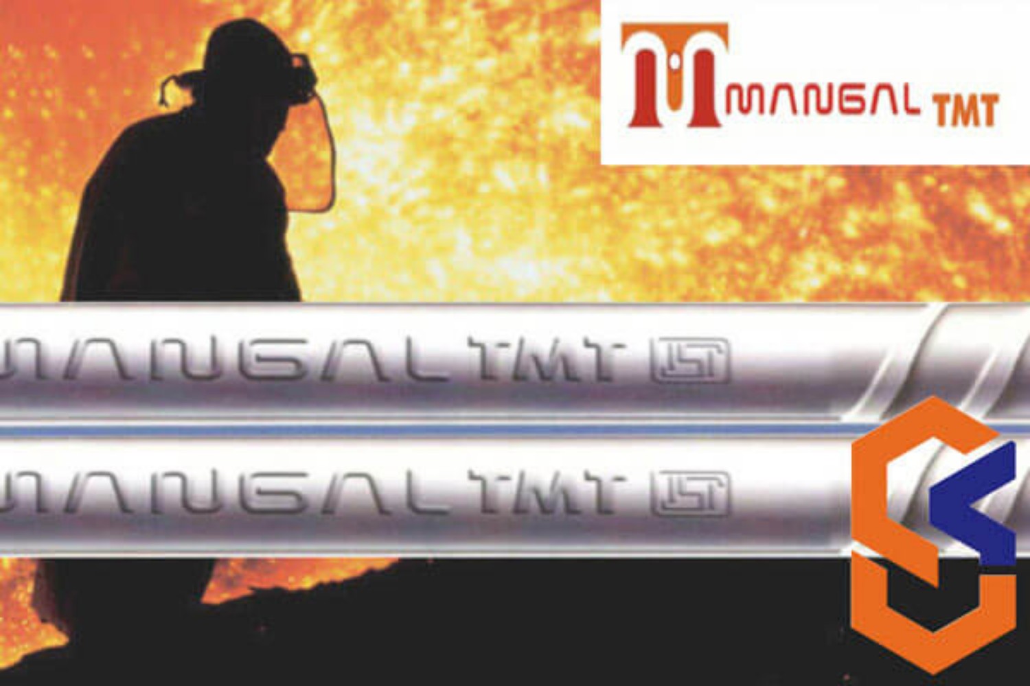 MANGAL 8 mm Fe 500D TMT Bars 12 m ISI 1786 : 2008_1