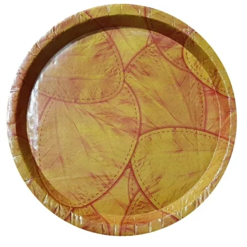 Paper Disposable Plates Round 4 - 14 inch Multicolour_0