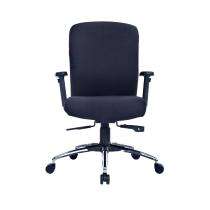 Durian Revolving Black 600 x 660 x 1050 mm Plywood Office Chairs_0