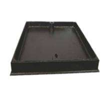 NEXUS Recessed Manhole Cover Ductile Iron Black Bitumen painted 600 x 600 mm_0