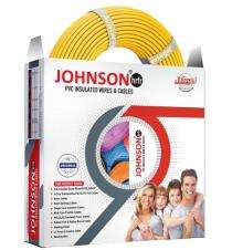 Johnson 2.5 sqmm HRFR Electric Wire Yellow 90 m_0