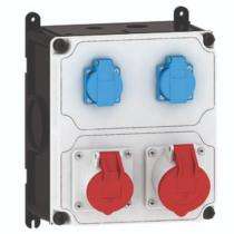 Plastic 16 A Electrical Combination Units_0