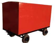 Power 4 Wheel Luggage Trolley 500 kg_0